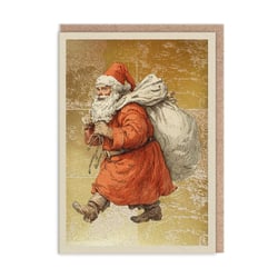 Carte de vœux Ohh Deer - Père Noël