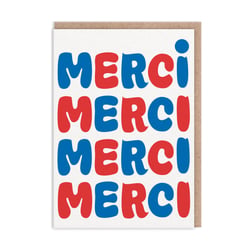 Carte de vœux Ohh Deer - Merci
