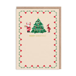 Carte de vœux Ohh Deer - Merry Christmas