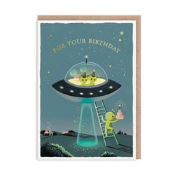 Carte de vœux Ohh Deer - For your birthday extraterrestres