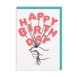 Carte de vœux Ohh Deer - Happy birthday