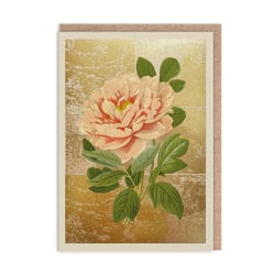 Carte de vœux Ohh Deer - Pivoine