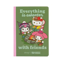 Carnet Mr Wonderful - Hello Kitty and Friends - Vert