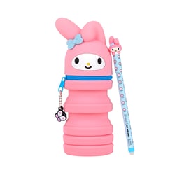 Trousse en silicone extensible & stylo effaçable Bo-Bo Mr Wonderful - Hello Kitty My Melody