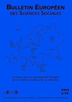 Bulletin europeen des sciences sociales
