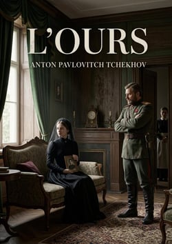 L'Ours : Quand le deuil se heurte à l'imprévu - une comédie dramatique de Anton Tchekhov