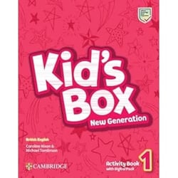 Kid's box new generation level 1 activity book with digital pack british english