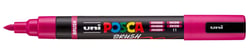 Marqueur Posca - Pointe brush moyenne - rose fuchsia - PC5
