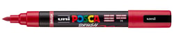 Marqueur Posca - Pointe brush moyenne - Rouge foncé - PC5