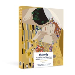 Peinture au numéro Figured'Art - Le Baiser Gustav Klimt - 25 x 33 cm