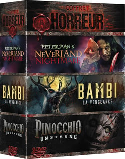 3 Films d'horreur : Peter Pan's Neverland Nightmare + Bambi - La Vengeance + Pinocchio : Déchaîné