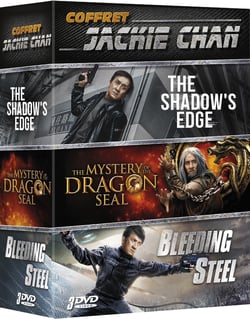 Jackie Chan - Coffret 3 films : The Shadow's Edge + The Mystery of the Dragon Seal + Bleeding Steel