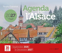 Agenda de l'Alsace (édition 2027)