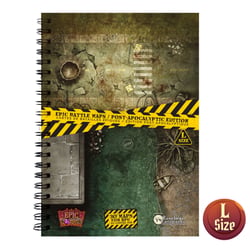 Livre plateau de jeu : post apocalyptique - Epic forge - A4