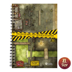 Livre plateau de jeu : post apocalyptique - Epic forge - A3