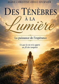 Des tenebres a la lumiere - la puissance de l'espoir. ce que la vie m'a appris au fil des tempetes