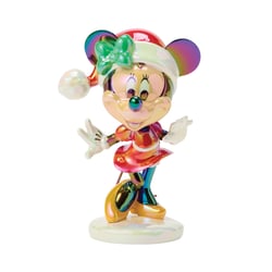 Figurine électroplaquée Enesco - Disney - Minnie Mouse Noël