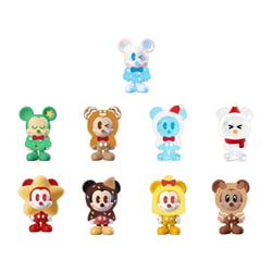 Mini figurine Enesco - Disney Mickey - Mickey Noël - Modèle aléatoire - Vendu à l'unité