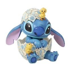 Figurine Enesco - Disney Lilo & Stitch - Stitch dans un oeuf avec poussins
