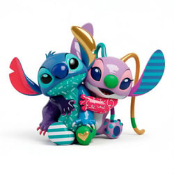 Figurine Enesco Disney Britto - Lilo & Stitch - Stitch et Angel