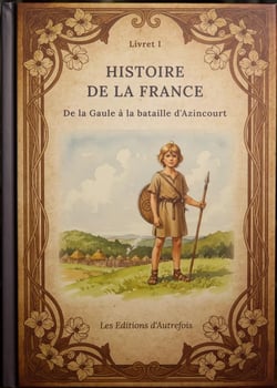 Histoire de la france livret i - de la gaule a la bataille d'azincourt