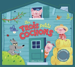 Les trois petits cochons - feutrine