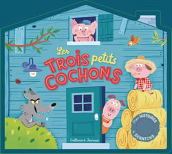 Les trois petits cochons - feutrine