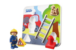Puzzle 5 pièces junior Playmobil - pompiers