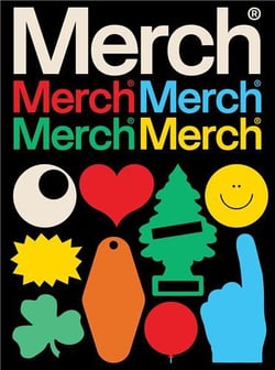 Merch a collection of graphic design for merchandising from around the world /anglais