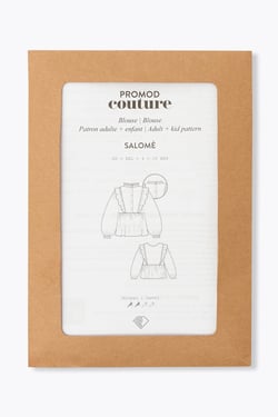 Patron blouse Promod Couture - Coton - Blanc