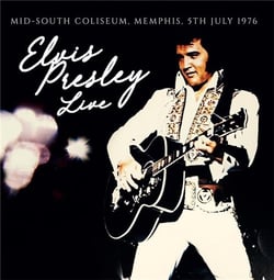 Mid South Coliseum Memphis 5th July 1976 Radio Broadcast