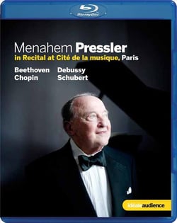 Menahem Pressler in Recital at Cité de la Musique, Paris - Blu-ray