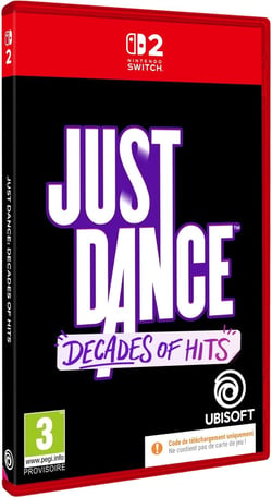 Just Dance: Decades of Hits (Code in a Box) - Switch 2