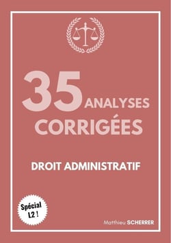 35 analyses d'arrêt en droit administratif