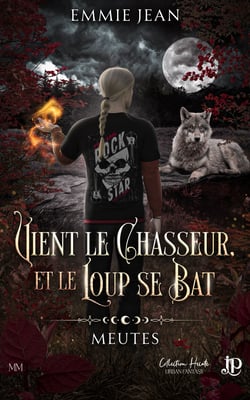 Vient le chasseur et le loup se bat