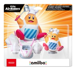 Amiibo Chef Kawasaki & Etoile Hop - Collection Kirby Air Riders