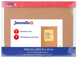 Tableau liège cadre en aluminium Juvenilia - 45 x 60 cm