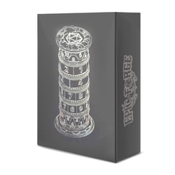 Tour à dés spirale pour jeu de rôle - Epic Forge - Métal - Vieil Or