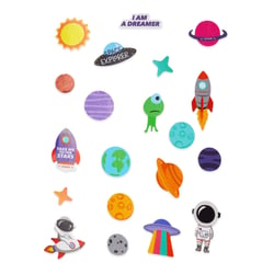 Stickers réfléchissants pour vélo Legami - Espace