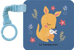 Livre-poussette en tissu : le kangourour