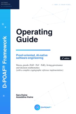 D-POAF® Operating Guide : A Practitioner's Book for Proof-Oriented, AI ...