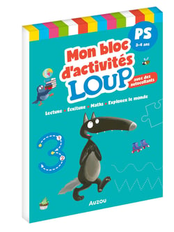 Mon bloc d'activités avec loup - ps