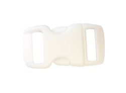 10 clips Créacord blancs - 10mm
