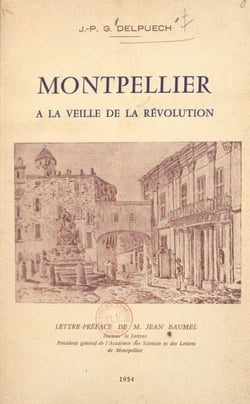 Montpellier à la veille de la Révolution