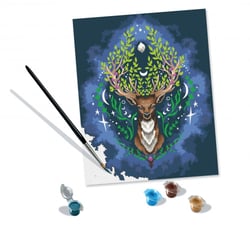 Peinture au numéro Ravensburger - CreArt - Mystic Deer - 24 x 30 cm