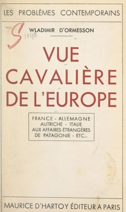 Vue cavalière de l'Europe - Allemagne, Autriche, Italie, regards sur l'Europe