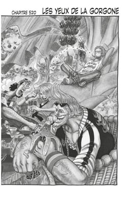 One Piece édition originale - Chapitre 520 - Les yeux de la gorgone