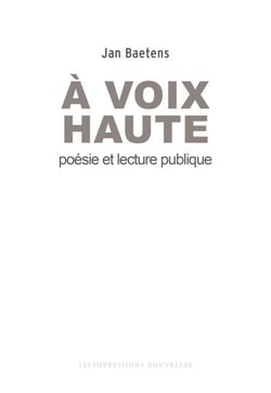 A voix haute - Poésie et lecture publique