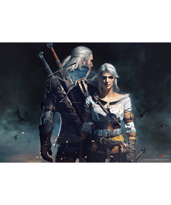 THEWITCHER GERALT CIRI PUZZLE 1000PCS
