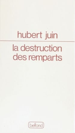 La Destruction des remparts